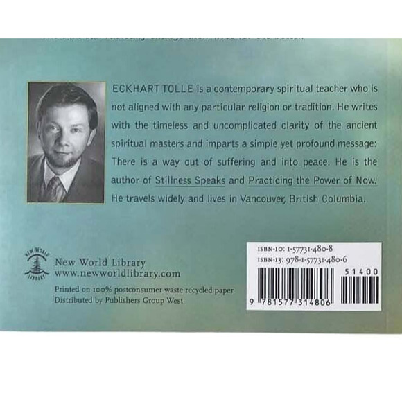 Eckhart Tolle 2 Books, The Power of Now and A New Earth Spiritual Awakening -09 - Picture 8 of 9